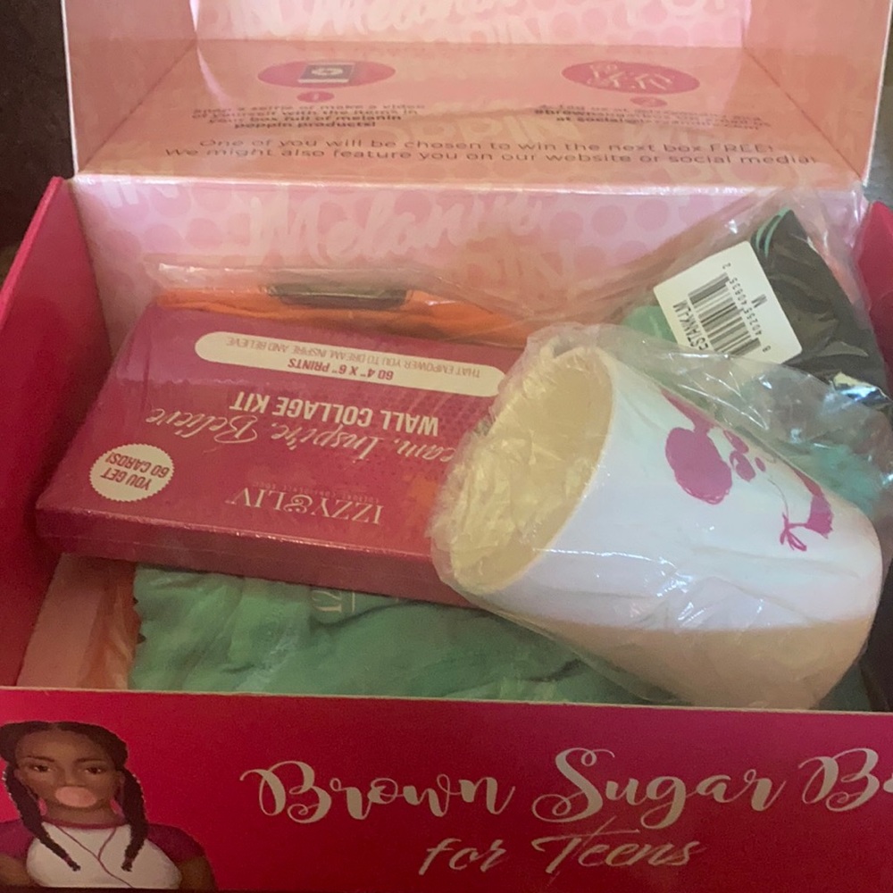 Median brown sugar box size M